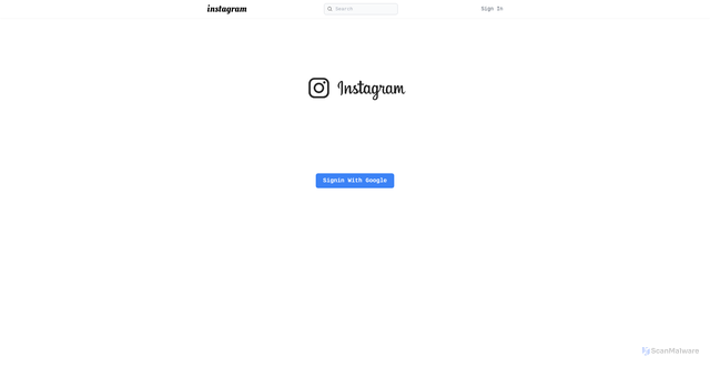 Security scan screenshot of https://instagram-clone-js.vercel.app/