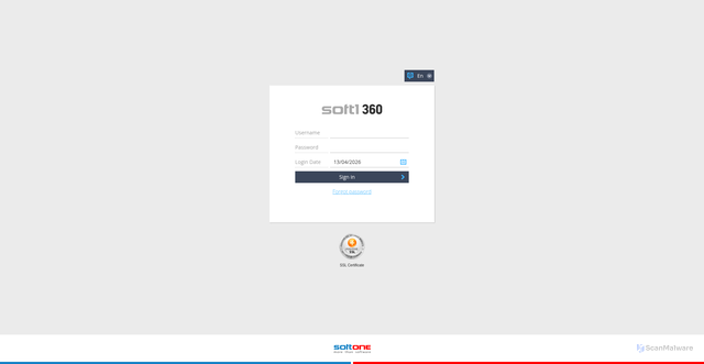 Security scan screenshot of https://oncloud.gr