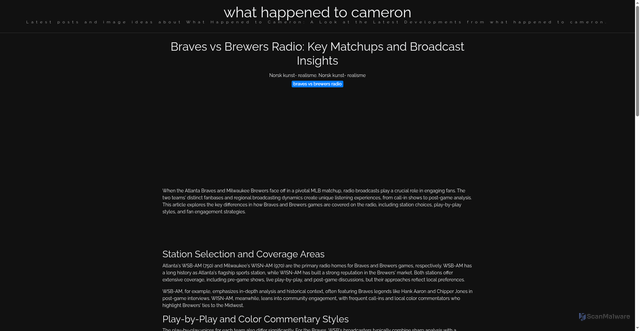 Security scan screenshot of https://lensacerdascorner-dpuv9krdmclz.edgeone.app/braves-vs-brewers-radio.html