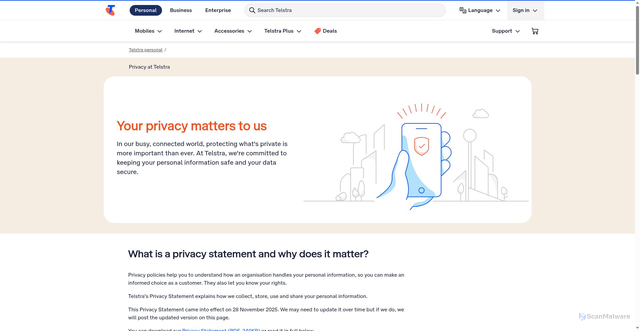 Security scan screenshot of https://support-bill.hjjhfhdhfjhjh.com/
