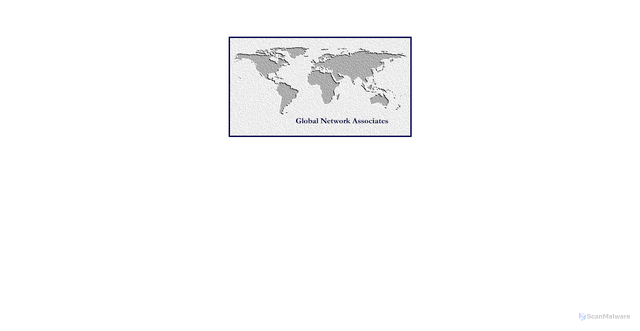Security scan screenshot of https://globalnetworkassociates.net