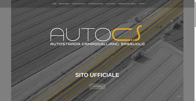 Security scan screenshot of https://www.autostradacs.com/