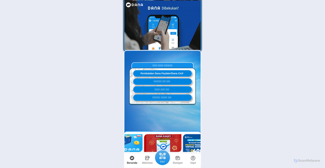 Security scan screenshot of http://www.pembatalan-dana-id-paylater.vercel.app/