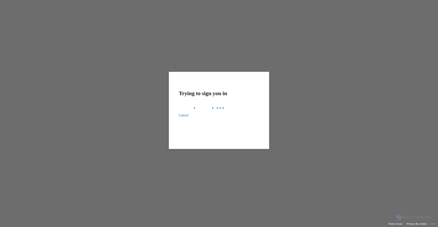 Security scan screenshot of https://intel.service-now.com
