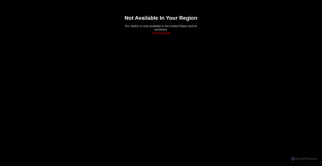 Security scan screenshot of https://foxnation.com