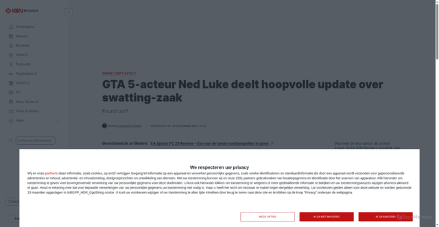 Security scan screenshot of https://nl.ign.com/grand-theft-auto-v-2/161813/news/gta-5-acteur-ned-luke-deelt-hoopvolle-update-over-swatting-zaak