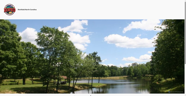 Security scan screenshot of https://richfieldnc.gov/