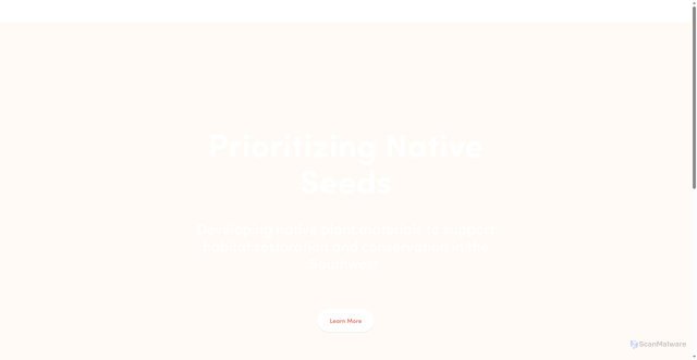 Security scan screenshot of https://southwestseedpartnership.org
