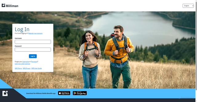 Security scan screenshot of https://www.millimanbenefits.com
