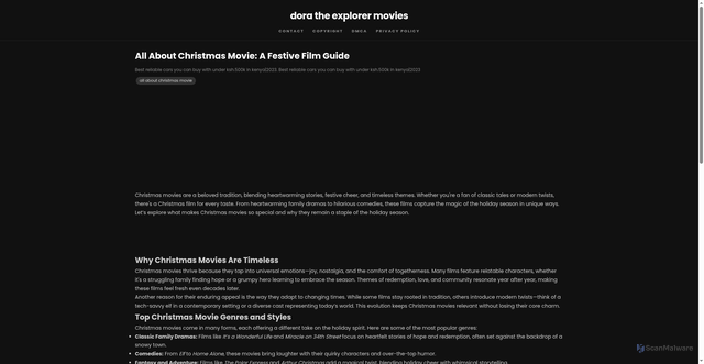 Security scan screenshot of https://cakrawaladailyspot-dp03tbwzeqah.edgeone.app/all-about-christmas-movie.html