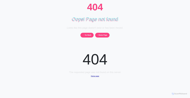 Security scan screenshot of https://boostaz.store/example.txt