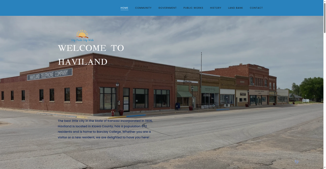 Security scan screenshot of https://havilandks.gov/