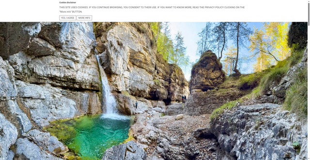 Security scan screenshot of https://www.parcoprealpigiulie.it