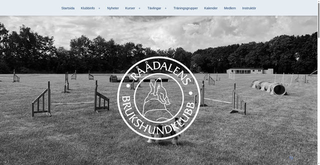Security scan screenshot of https://raadalensbk.se