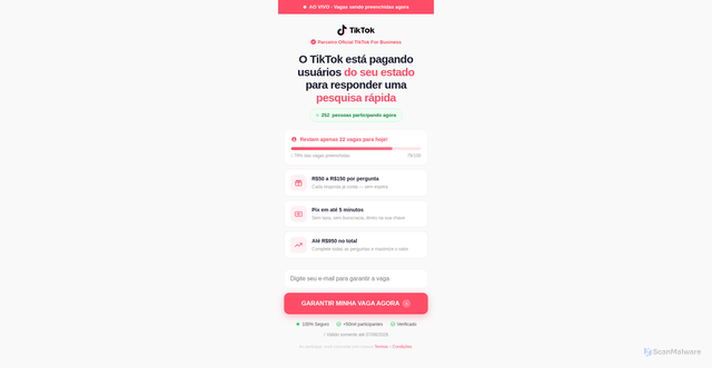 Security scan screenshot of https://www.ttkpay-master.vercel.app/