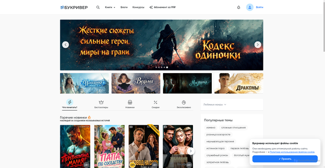 Security scan screenshot of https://bookriver.ru