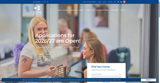 Security scan screenshot of https://www.btc.ac.uk/