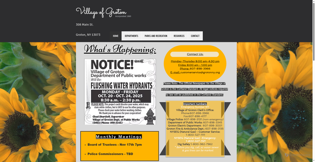 Security scan screenshot of https://www.grotonny.gov/