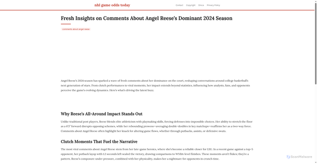 Security scan screenshot of https://kataglobalcanvas-dps1vlba608i.edgeone.app/comments-about-angel-reese.html