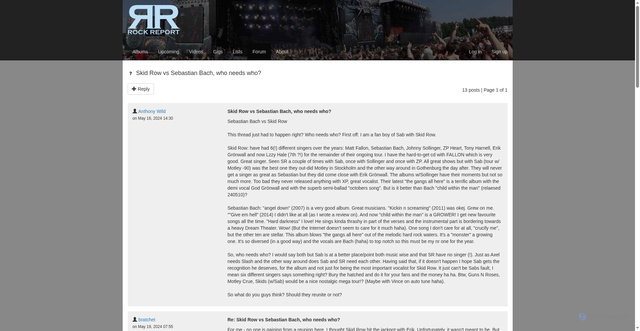 Security scan screenshot of https://www.rockreport.be/forum/threads/1a2c744e-078e-4171-adb8-2847942f3d25