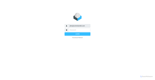 Security scan screenshot of https://webmail-authb.andiky.com/cp-manager/2096/cpsess2268239244/roundcube/user-miscwp/tdgpetqqpfefhiwgcssc/#aml0ZW5AY29udHJvbGl1bWJ0LmNvbQ==