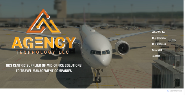 Security scan screenshot of https://agency-technology.com