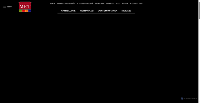 Security scan screenshot of https://www.metastasio.it/