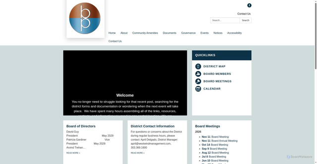 Security scan screenshot of https://www.beaconpointco.gov/