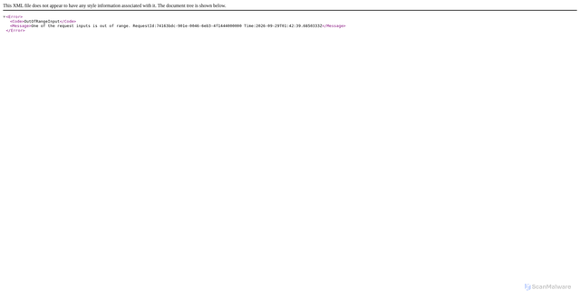 Security scan screenshot of https://cdn.officeatwork365.com