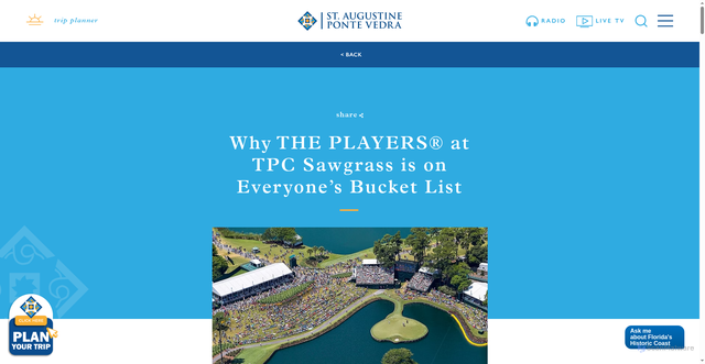 Security scan screenshot of https://www.floridashistoriccoast.com/blog/why-the-players-at-tpc-sawgrass-is-on-everyones-bucket-list/