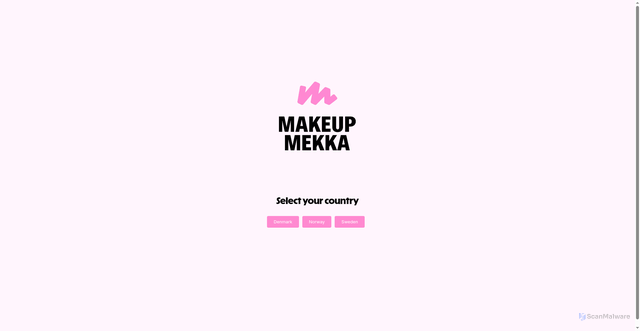 Security scan screenshot of https://go.makeupmekka.com/