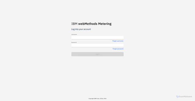 Security scan screenshot of https://metering.softwareag.cloud