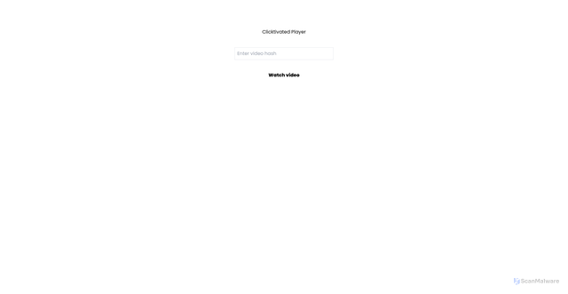 Security scan screenshot of https://player.clicktivatedstudio.com