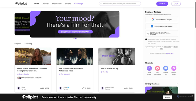 Security scan screenshot of https://peliplat.com