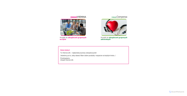 Security scan screenshot of https://www.naszacompensa.pl