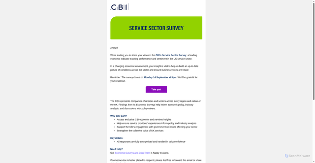 Security scan screenshot of https://web.cbi.org.uk/confederationofbritishindustrylz/lz.aspx?p1=MwWDUwNjU0ODNTOTA0Mjo0MUI1NTE5OTZCM0VGMEYzRENGRDZDMTdBMUNCOUUyMg%3D%3D-&CC=