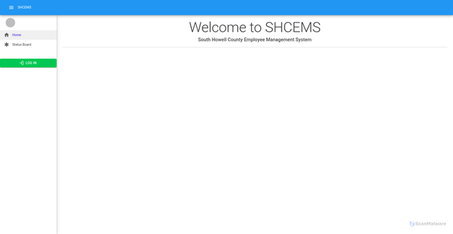 Security scan screenshot of https://shcadmo.gov/