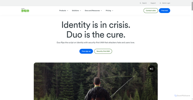 Security scan screenshot of https://api-a4466359.duosecurity.com