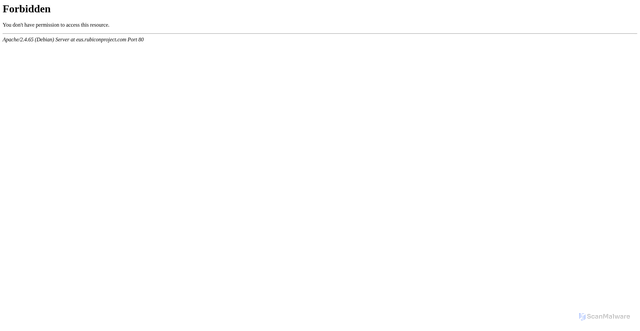 Security scan screenshot of https://eus.rubiconproject.com