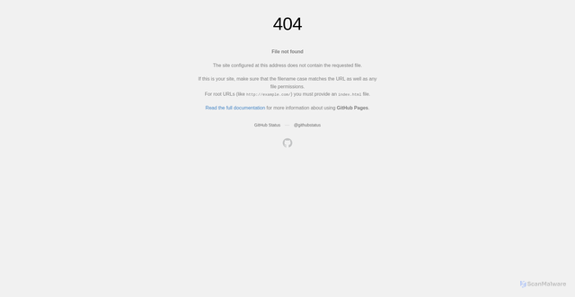Security scan screenshot of https://jamestore214.github.io