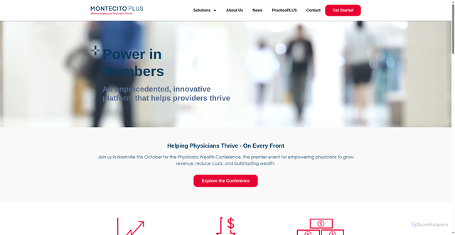 Security scan screenshot of https://trustmontecitomedical.com/