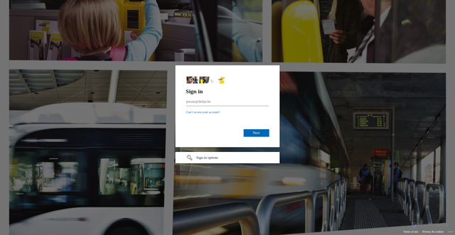 Security scan screenshot of https://launchpadacc.delijn.be