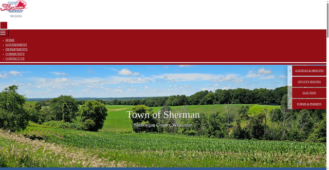 Security scan screenshot of https://shermanshebcowi.gov/