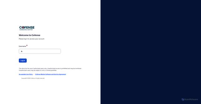 Security scan screenshot of platform-us.cofense-prod.com