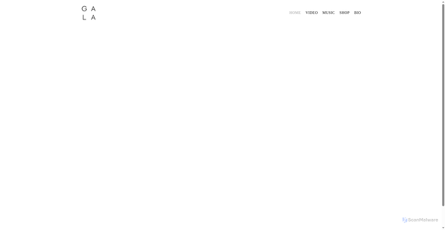 Security scan screenshot of https://galaofficial.com/