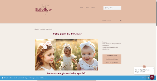 Security scan screenshot of https://bellebow.se