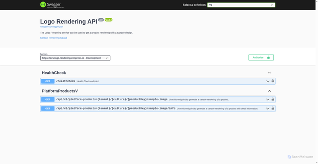Security scan screenshot of https://logo-rendering.large-assortment.vpsvc.com