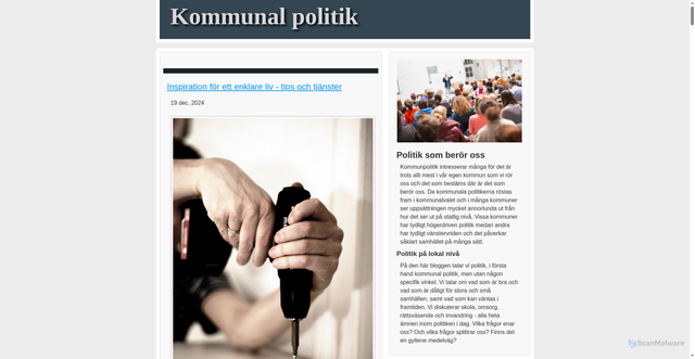 Security scan screenshot of https://bopartiet.se