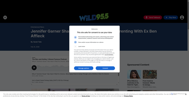 Security scan screenshot of https://wild955.iheart.com/content/2026-02-25-jennifer-garner-shares-rare-insight-into-co-parenting-with-ex-ben-affleck/