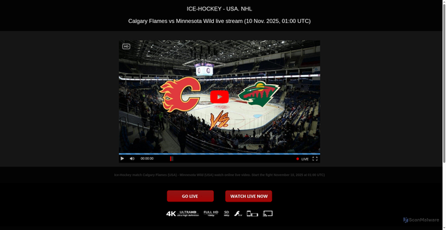 Security scan screenshot of https://jlespo433.s3.dualstack.ca-central-1.amazonaws.com/video/rix/video-648743-calgary-flames-v-minnesota-wild-liv-v-en-us-6946-2-30n1.html
